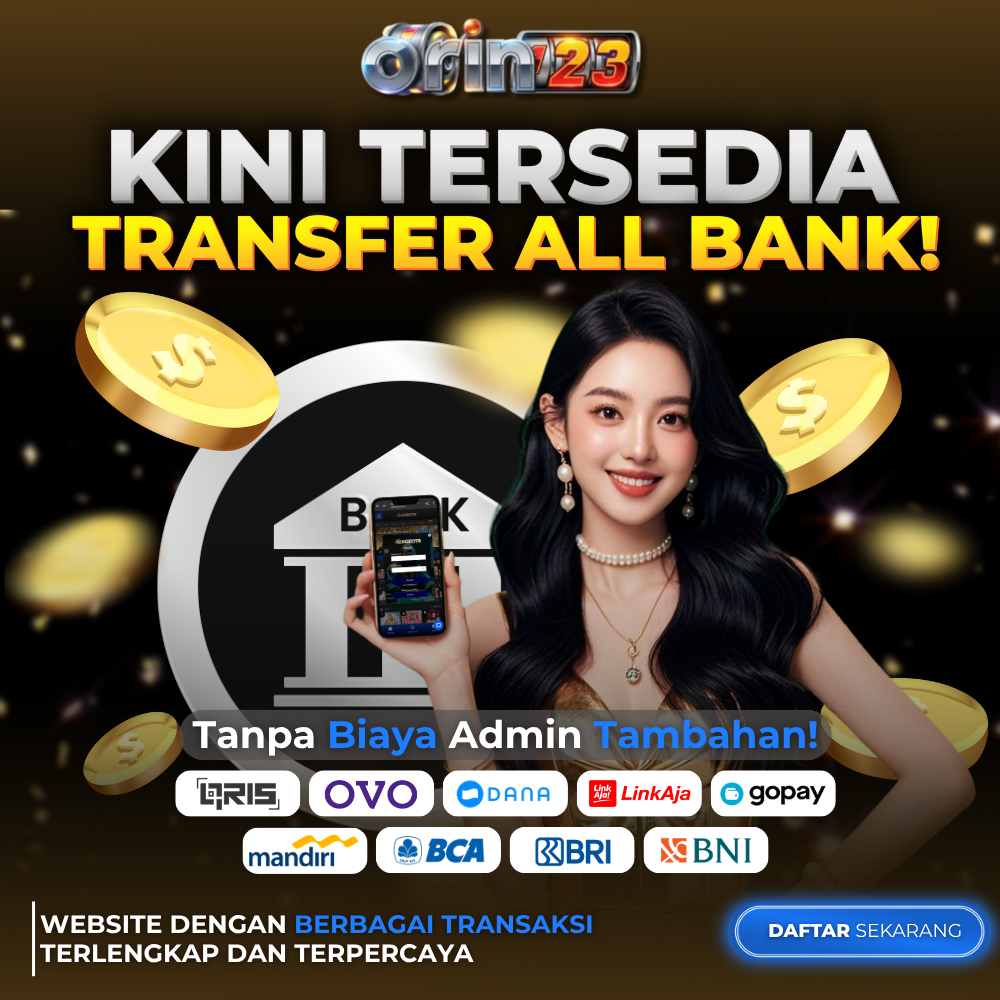 Orin23: Bonus Harian 10K Setiap Deposit & Cashback Mingguan by Hey siriusly